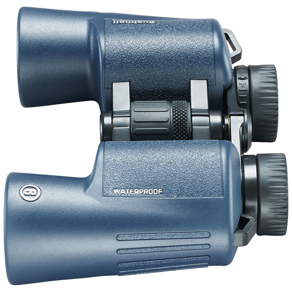 Bushnell 12x42mm H2O Binocular  Dark Blue Porro WPFP Twist Up Eyecups 134212R