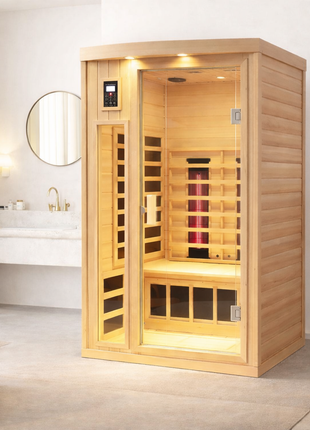 The Hemlock Grand™ — Luxury Two-Person Low-EMF Far Infrared Sauna