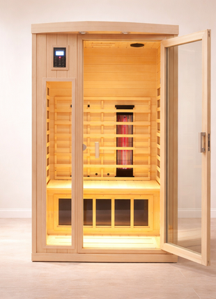The Hemlock Grand™ — Luxury Two-Person Low-EMF Far Infrared Sauna